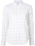 Nili Lotan - Checked Shirt - Women - Cotton - S, Women's, White, Cotton