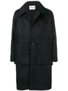 Henrik Vibskov Oversized Coat - Blue