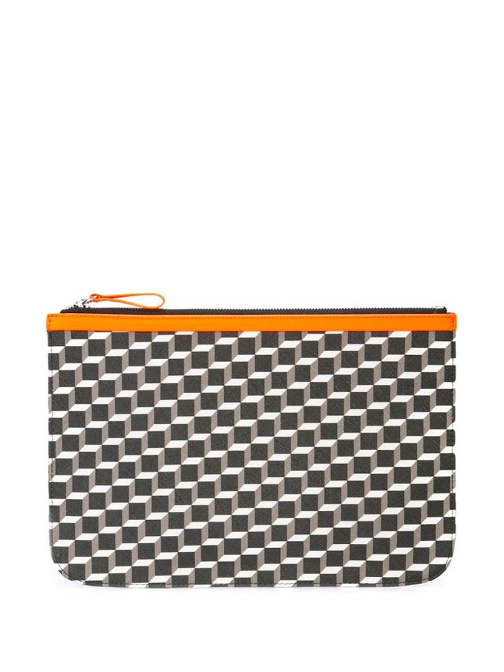 Pierre Hardy Geometric Pouch - Grey