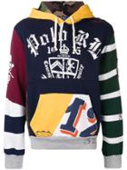 Polo Ralph Lauren Patchwork Rugby Hoodie - Yellow