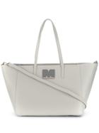 Marc Ellis Monogram Tote Bag - Grey