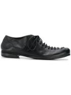 Marsèll Almond Toe Lace-up Shoes - Black