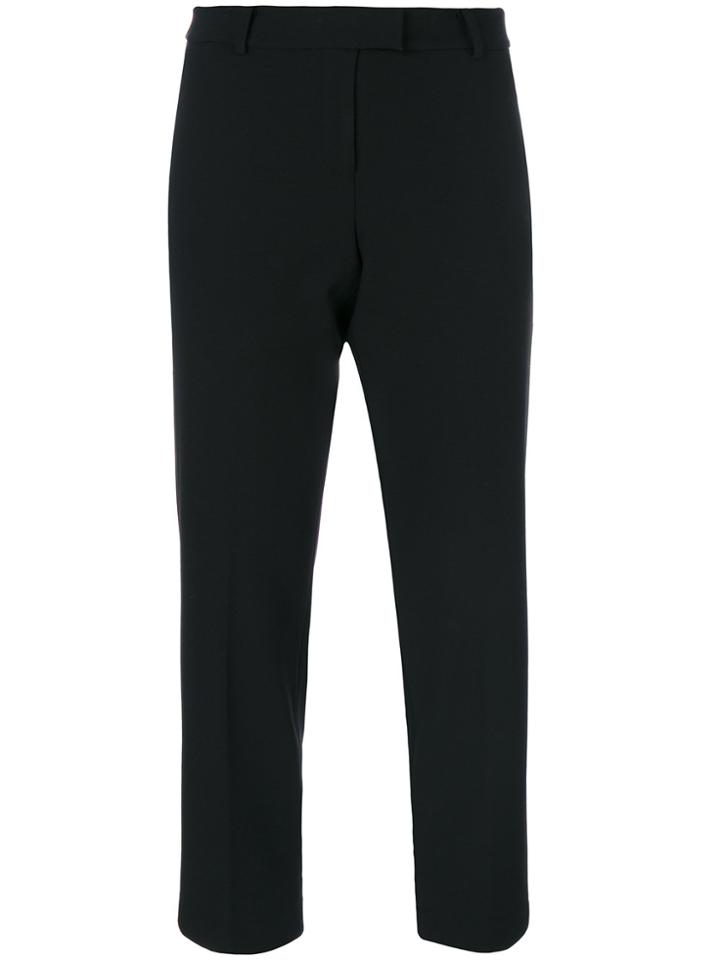 Michael Michael Kors Cropped Trousers - Black