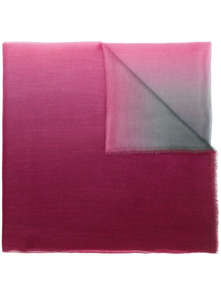 Snobby Sheep Tonal Sheer Scarf - Red