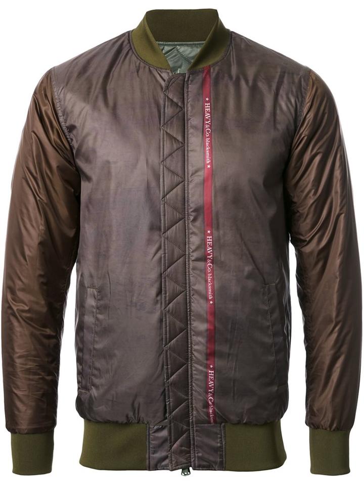 Yoshio Kubo Skull Print Bomber Jacket