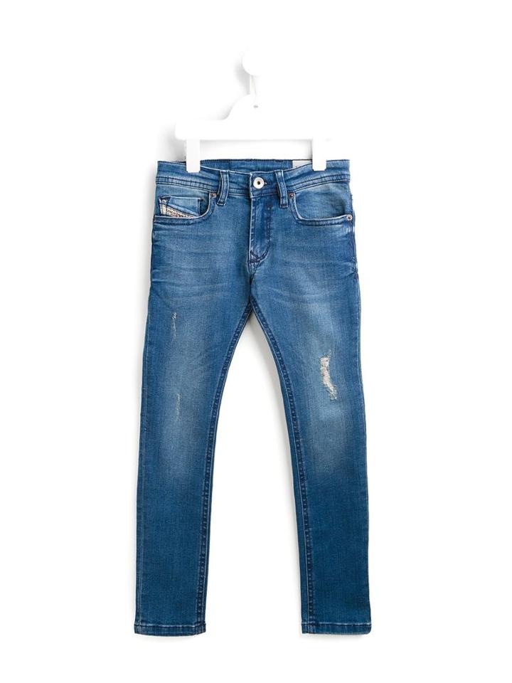 Diesel Kids Skinzee J-el Jeans, Girl's, Size: 8 Yrs, Blue