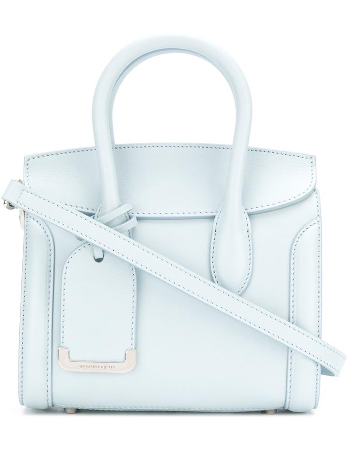 Alexander Mcqueen Heroine 21 Crossbody Bag - Blue