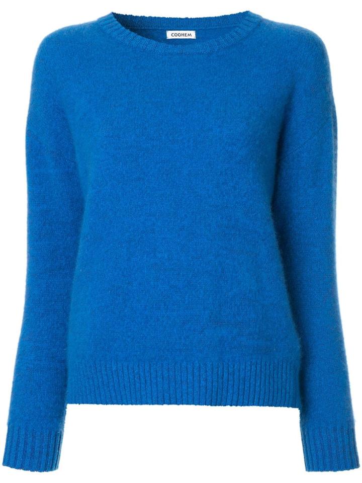Coohem Round Neck Jumper - Blue