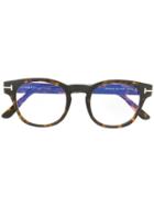 Tom Ford Eyewear Tortoise Shell Glasses - Green