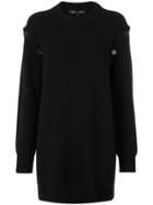 Proenza Schouler Shoulder Button Detail Tunic - Black