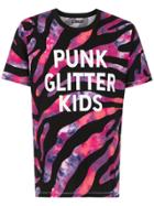 Àlg Camiseta Zebra Tie Dye - Pink