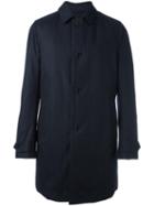 Aspesi Classic Padded Coat, Men's, Size: Large, Blue, Wool/polyamide