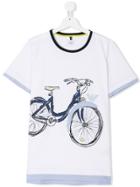 Armani Junior Printed T-shirt - White