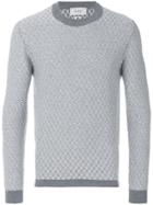 Pringle Of Scotland Diamond Stitch Sweater - Grey