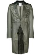 Comme Des Garçons Homme Plus - Dinner Impermeable Jacket - Men - Polyurethane/wool - M, Grey, Polyurethane/wool