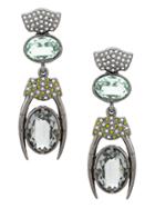 Camila Klein Oval Earrings - Metallic