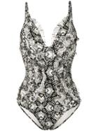 Zimmermann - Divinity Ruffle Swimsuit - Women - Nylon/polyamide/spandex/elastane - 2, Black, Nylon/polyamide/spandex/elastane
