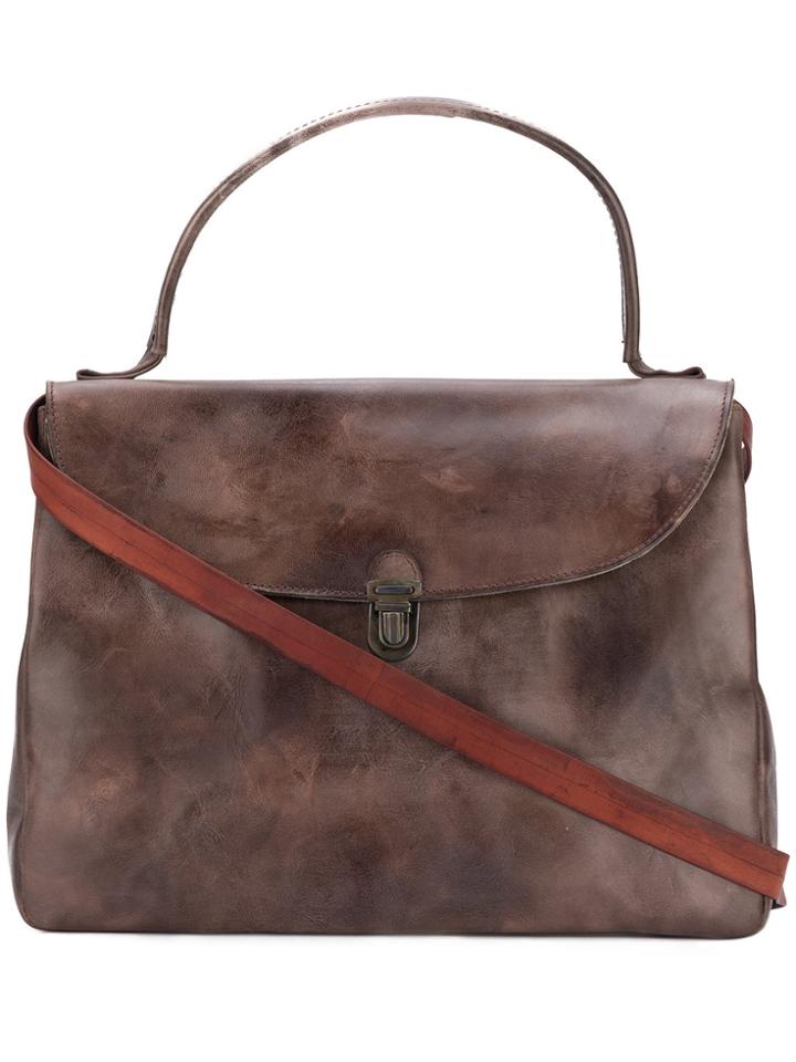 Cherevichkiotvichki Flap Closure Tote Bag - Brown