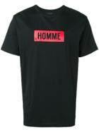 Not Guilty Homme Worn-out T-shirt - Black