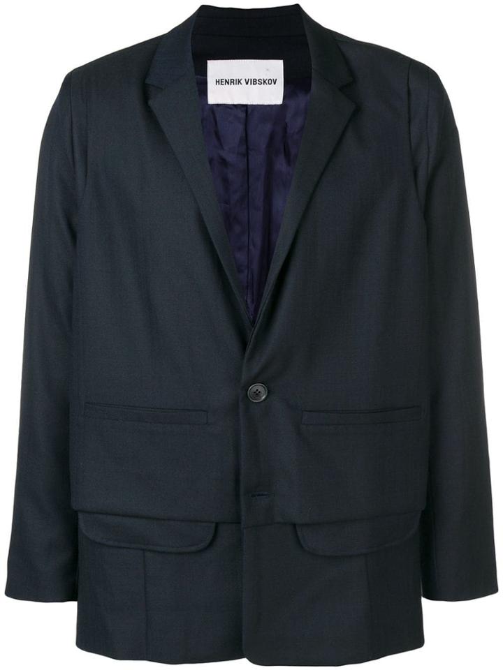 Henrik Vibskov Ants Blazer - Blue