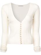 Altuzarra 'piazza' Pointelle Rib Cardigan - White