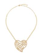 Vivienne Westwood Heart Pendant Necklace - Gold