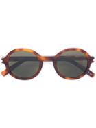 Saint Laurent - Classic 57 Sunglasses - Women - Acetate - One Size, Brown, Acetate