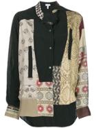 Loewe Asymmetric Print Shirt - Neutrals