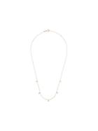 Kismet By Milka 14kt Rose Gold 5 Solitaire Diamond Necklace