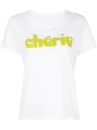 Cinq A Sept Cherie Printed T-shirt - White