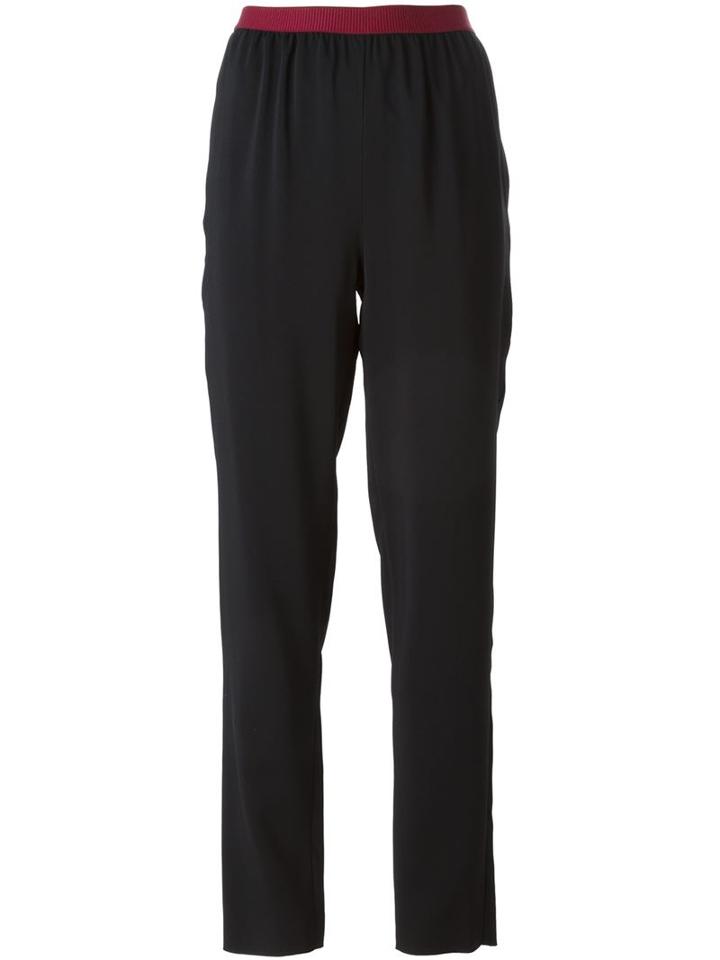 Antonio Marras Elasticated Waist Trousers, Women's, Size: 44, Black, Viscose/spandex/elastane