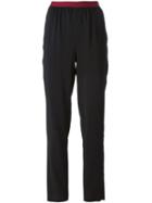 Antonio Marras Elasticated Waist Trousers, Women's, Size: 44, Black, Viscose/spandex/elastane