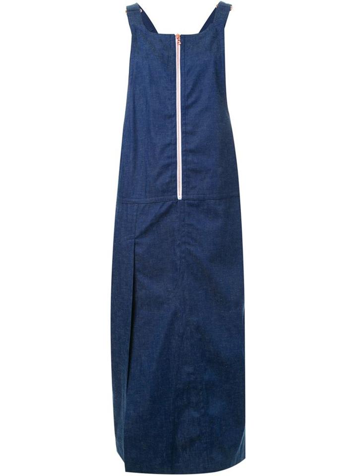 Julien David Front Zip Denim Dress
