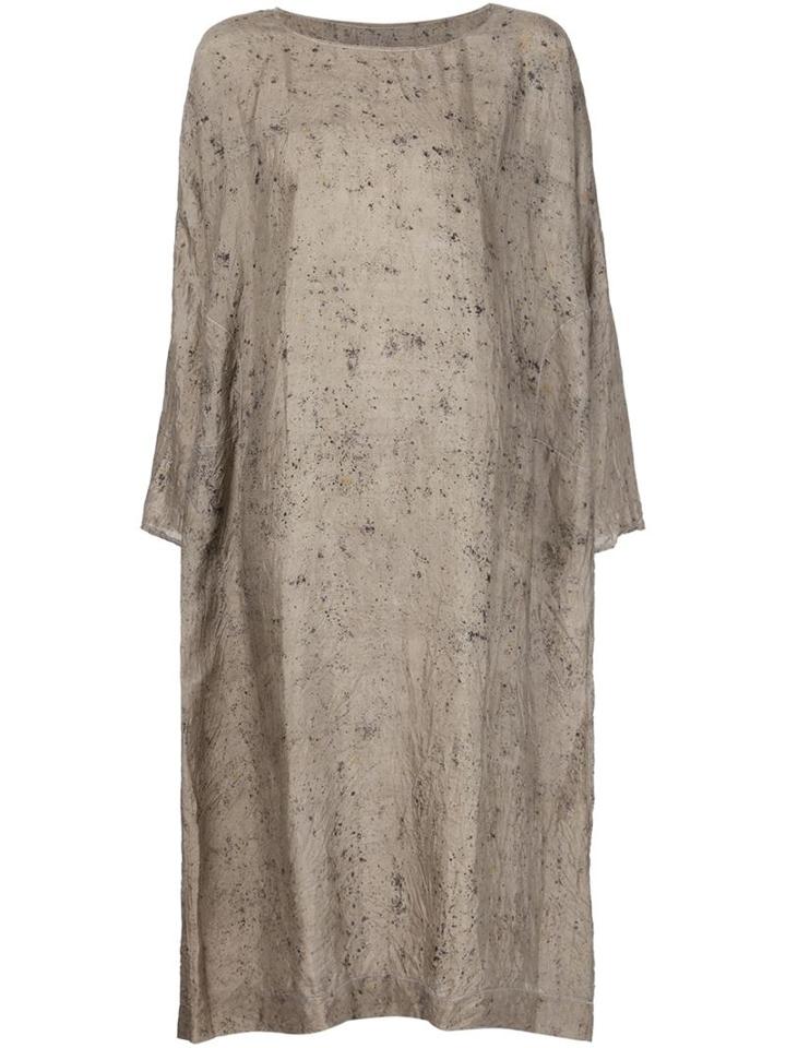 Dosa Oversized Speckled Print Dress
