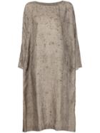 Dosa Oversized Speckled Print Dress
