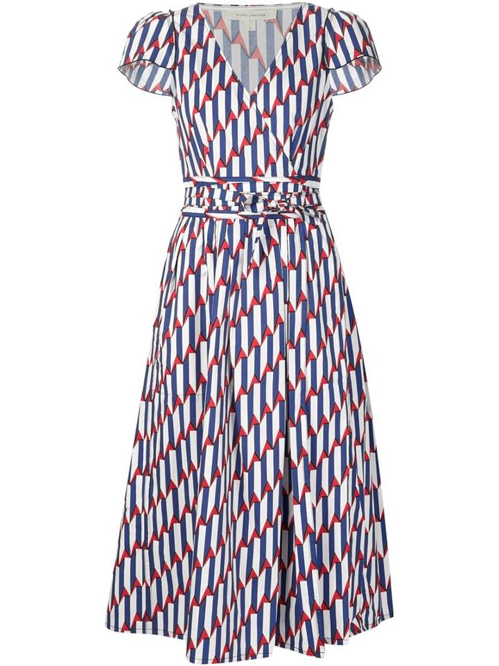Marc Jacobs Geometric Print Dress