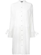 Kitx Square Shirt Dress, Women's, Size: Small, White, Cotton