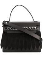 Casadei Chain-trimmed Tote Bag - Black