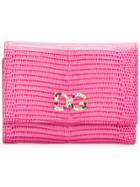 Dolce & Gabbana Small Tri-fold Wallet - Pink & Purple
