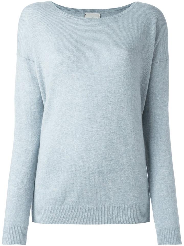 Le Kasha Cashmere 'capri' Jumper, Women's, Size: Xs, Blue, Cashmere