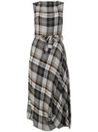 Vivienne Westwood Belted Tartan Dress - Brown