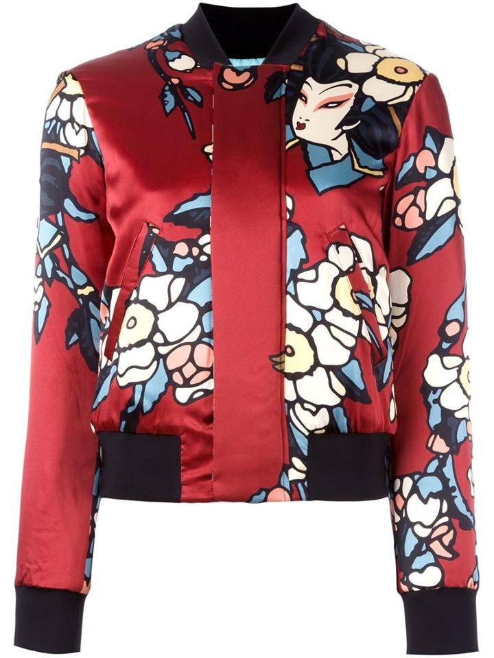 Dsquared2 'blossom' Bomber Jacket