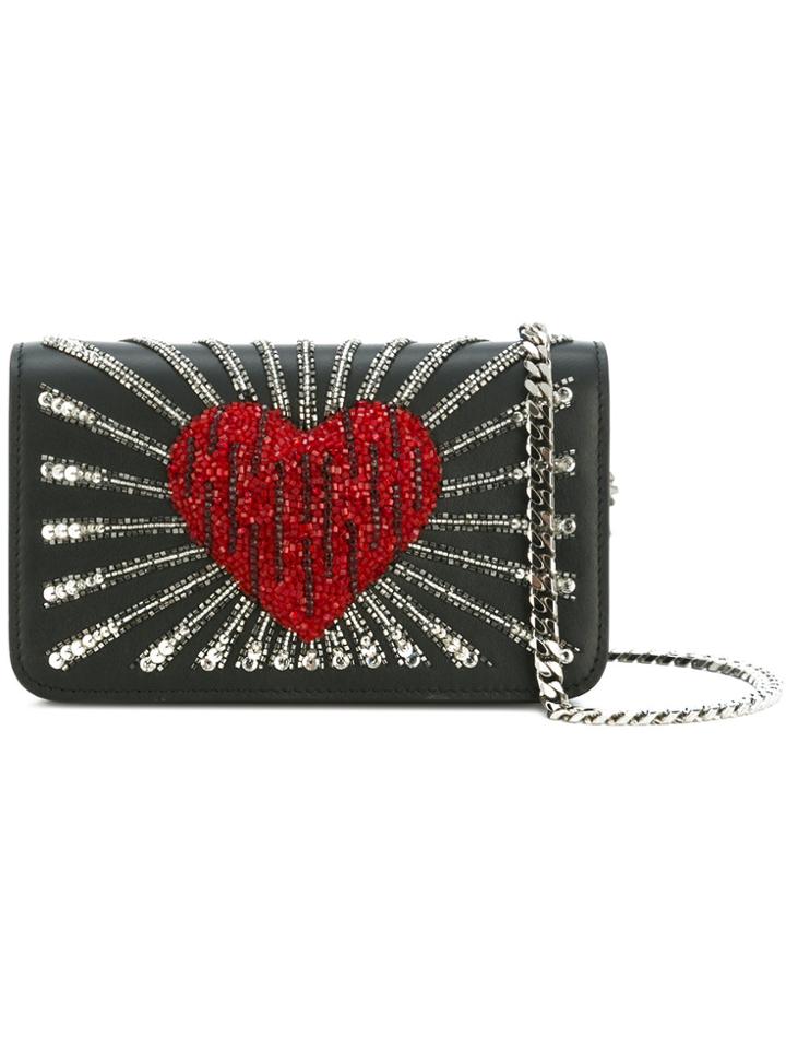 Les Petits Joueurs Ginny Shoulder Bag - Black