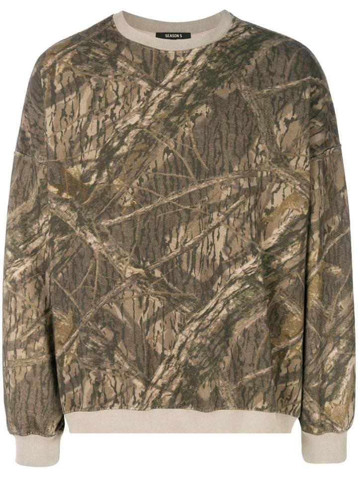 Yeezy Camouflage Sweater - Green