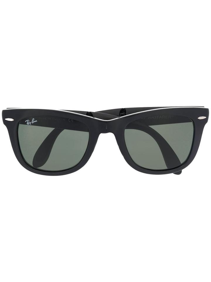 Ray-ban Wayfarer Folding Sunglasses - Black