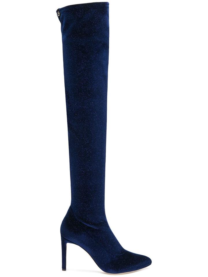 Giuseppe Zanotti Over-the-knee Boots - Blue