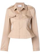 Red Valentino Corset Back Jacket - Neutrals