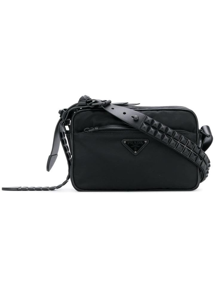 Prada Vela Camera Bag - Black