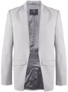 Unconditional - Cutatway Blazer - Men - Silk/polyester/wool - Xs, Grey, Silk/polyester/wool