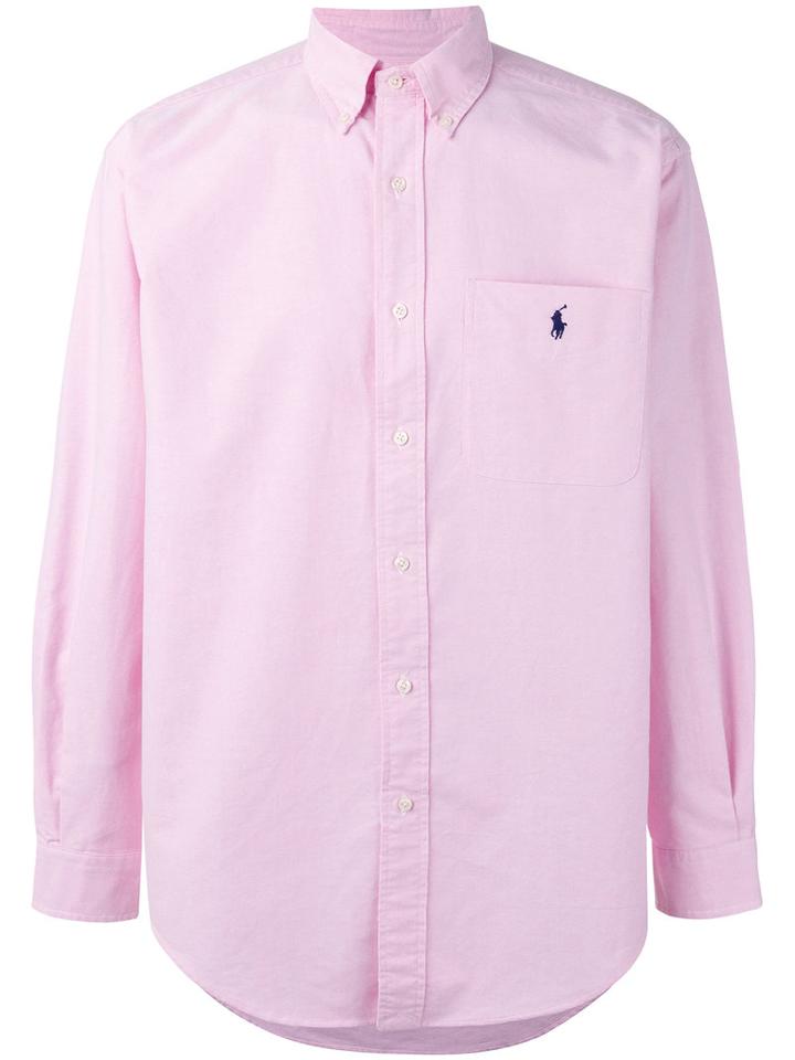 Oversized Shirt - Men - Cotton - Xl, Pink/purple, Cotton, Ralph Lauren